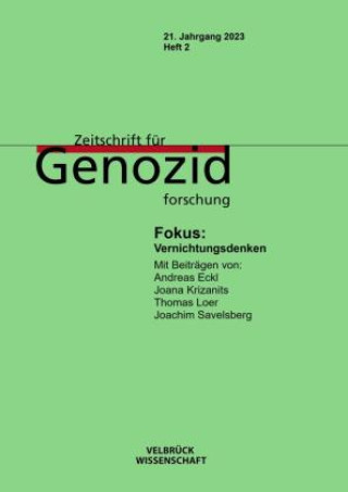 Carte Zeitschrift für Genozidforschung 21. Jahrgang 2023, Heft 2 Kristin Platt