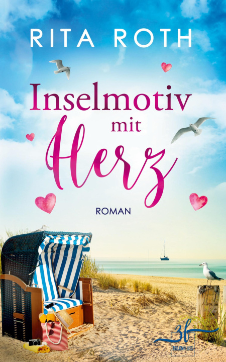 Buch Inselmotiv mit Herz 