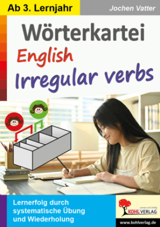 Kniha Wörterkartei English Irregular verbs 