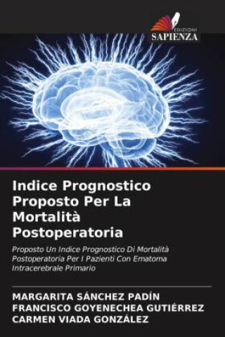 Buch Indice Prognostico Proposto Per La Mortalit? Postoperatoria Francisco Goyenechea Gutiérrez