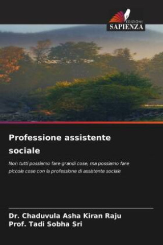 Książka Professione assistente sociale Tadi Sobha Sri
