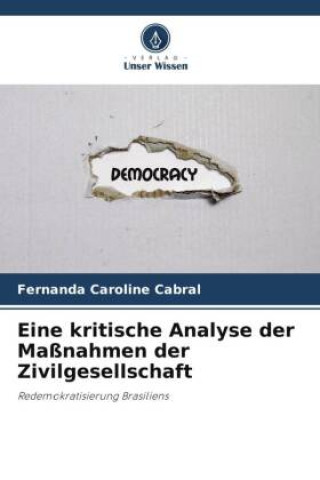 Kniha Eine kritische Analyse der Maßnahmen der Zivilgesellschaft 