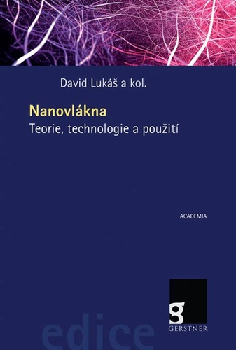 Book Nanovlákna David Lukáš
