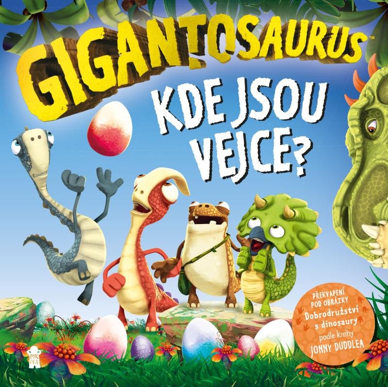 Kniha Gigantosaurus: Kde jsou vejce? 