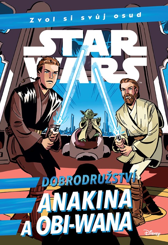 Kniha Star Wars Dobrodružství Anakina a Obi-Wana 