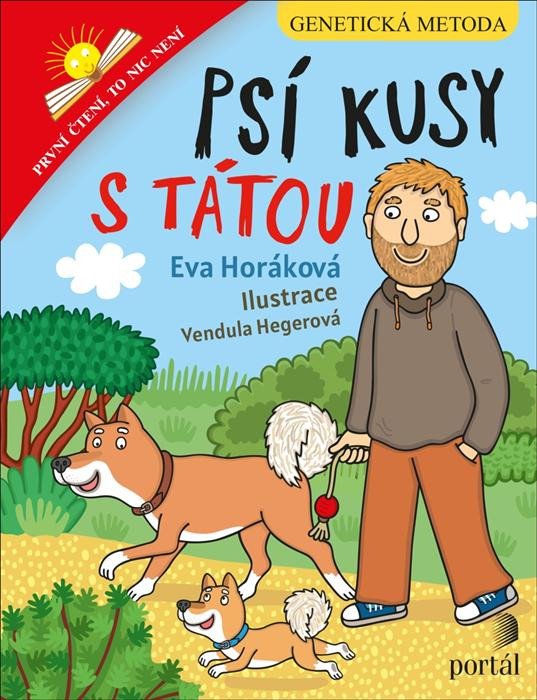 Kniha Psí kusy s tátou Eva Horáková