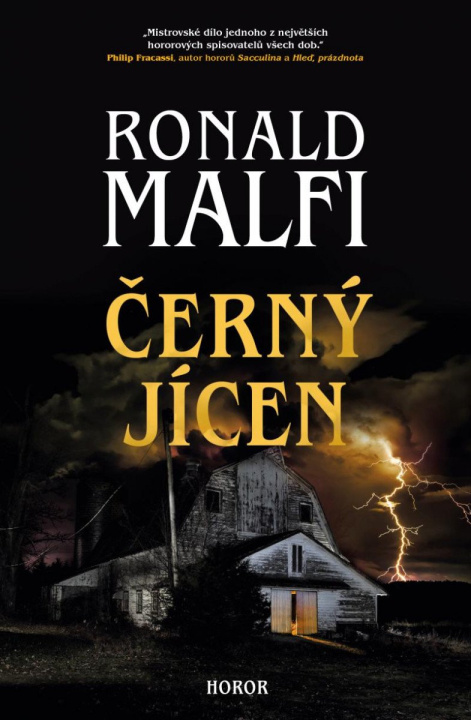Book Černý jícen Ronald Malfi