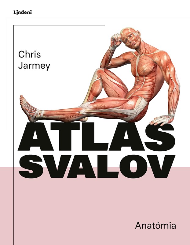 Kniha Atlas svalov - anatómia Chris Jarmey