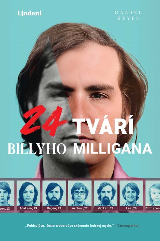 Książka 24 tvárí Billyho Milligana Daniel Keyes