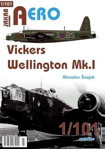 Könyv AERO 101 Vickers Wellington Mk.I Miroslav Šnajdr