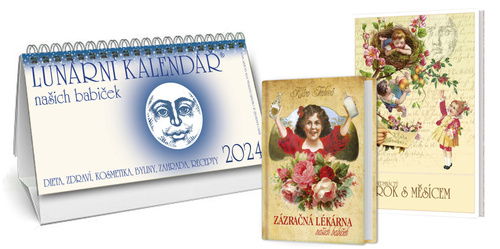 Kalendář/Diář Lunární kalendář našich babiček 2024 Klára Trnková