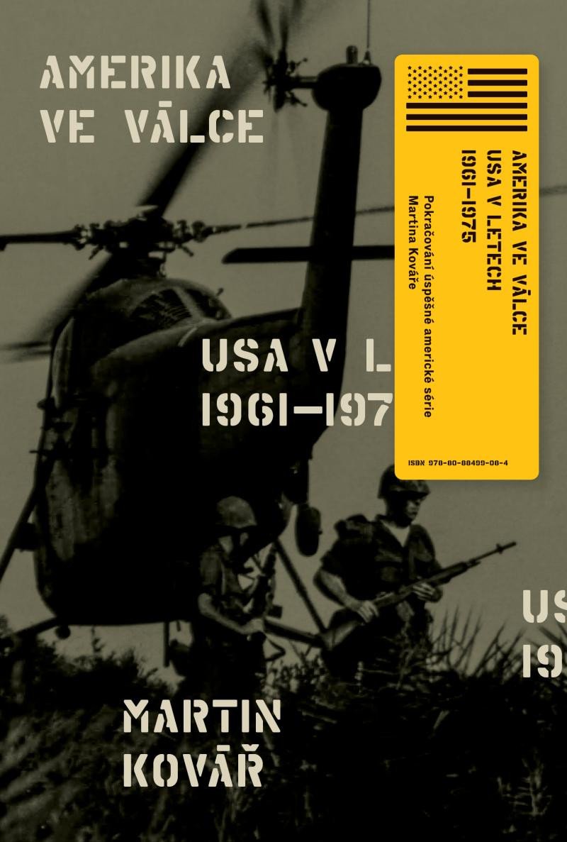 Kniha Amerika ve válce Martin Kovář