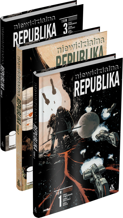 Kniha Pakiet Niewidzialna Republika. Tomy 1-3 wyd. 2023 Gabriel Hardman