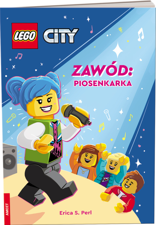 Book Lego city Zawód piosenkarka RBS-6001 Erica S. Pearl