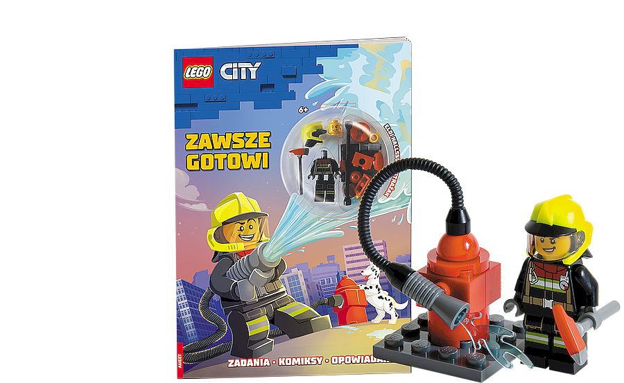 Kniha Lego City Zawsze gotowi Opracowanie zbiorowe