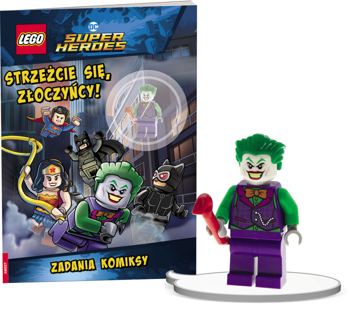 Könyv Lego DC comics super heroes Strzeżcie się, złoczyńcy! LNC-6461Y Opracowanie zbiorowe