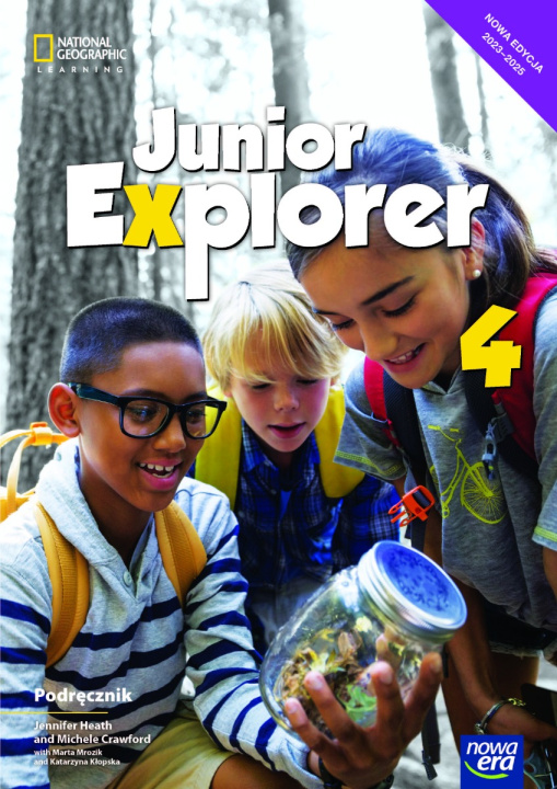 Kniha Język angielski junior explorer NEON podręcznik dla klasy 4 szkoły podstawowej EDYCJA 2023-2025 Jennifer Heath