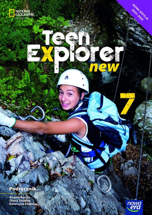 Knjiga Język angielski teen explorer NEON podręcznik dla klasy 7 szkoły podstawowej EDYCJA 2023-2025 Angela Bandis