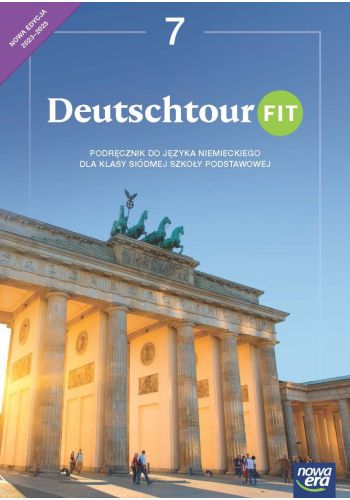 Kniha Język niemiecki DEUTSCHTOUR FIT NEON podręcznik +kod QR dla klasy 7 szkoły podstawowej EDYCJA 2023-2025 Anna Abramczyk
