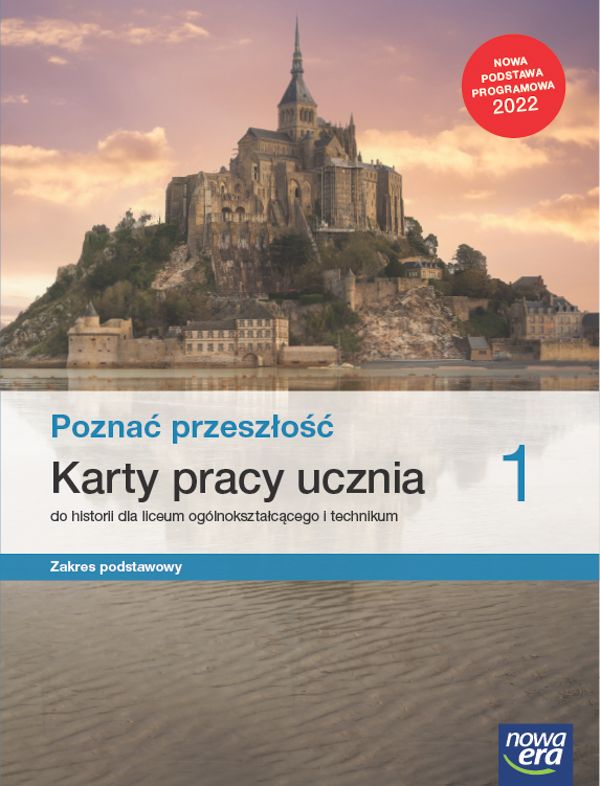 Book Nowe historia poznać przeszłość karty pracy 1 liceum i technikum zakres podstawowy EDYCJA 2023 Krzysztof Jurek