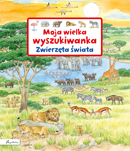 Książka Moja wielka wyszukiwanka. Zwierzęta świata wyd. 2023 Susanne Gernhäuser