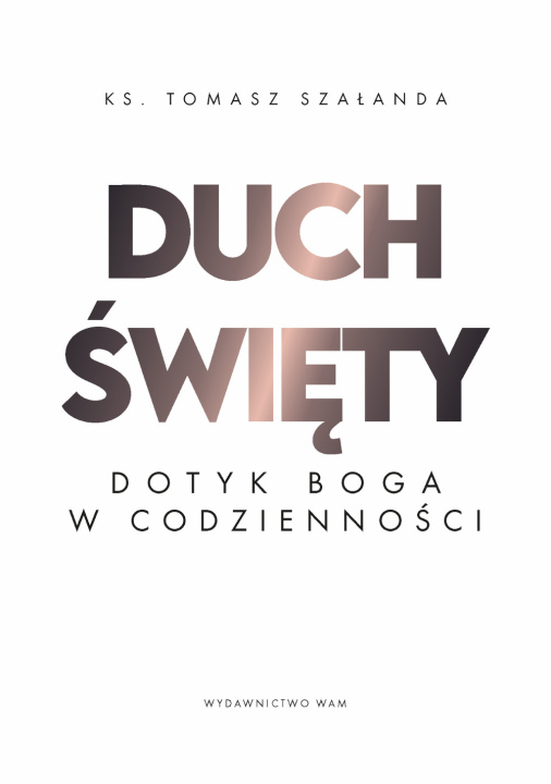 Kniha Duch Święty Dotyk Boga w codzienności. Dotyk Boga w codzienności Tomasz Szałanda