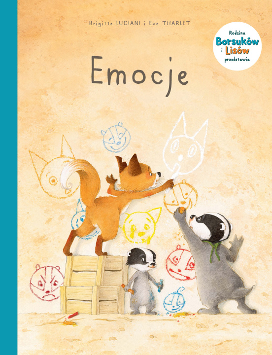 Livro Emocje. Rodzina Borsuków i Lisów przedstawia. Tom 1 Brigitte Luciani