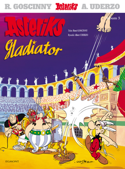 Carte Gladiator. Asteriks. Tom 3 wyd. 2023 René Goscinny
