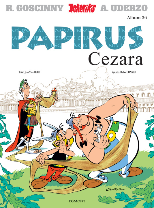 Kniha Papirus Cezara. Asteriks. Tom 36 René Goscinny