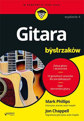 Kniha Gitara dla bystrzaków wyd. 4 Mark Phillips