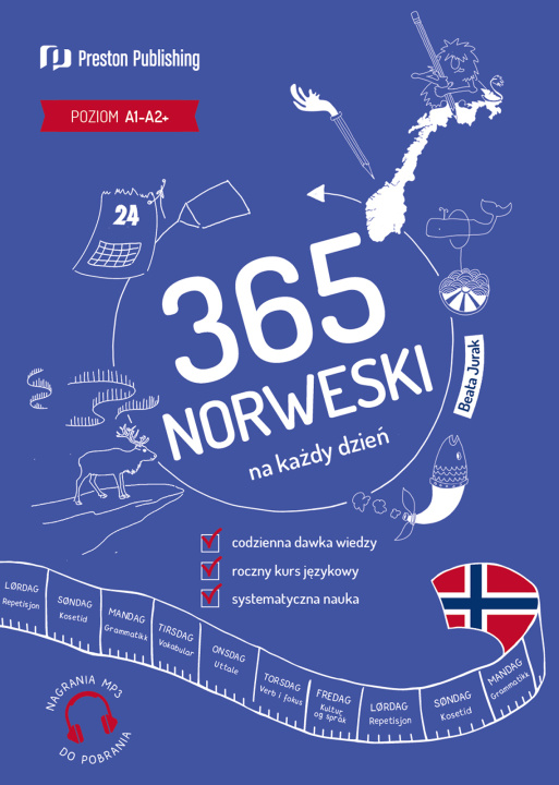 Knjiga Norweski 365 na każdy dzień Beata Jurak