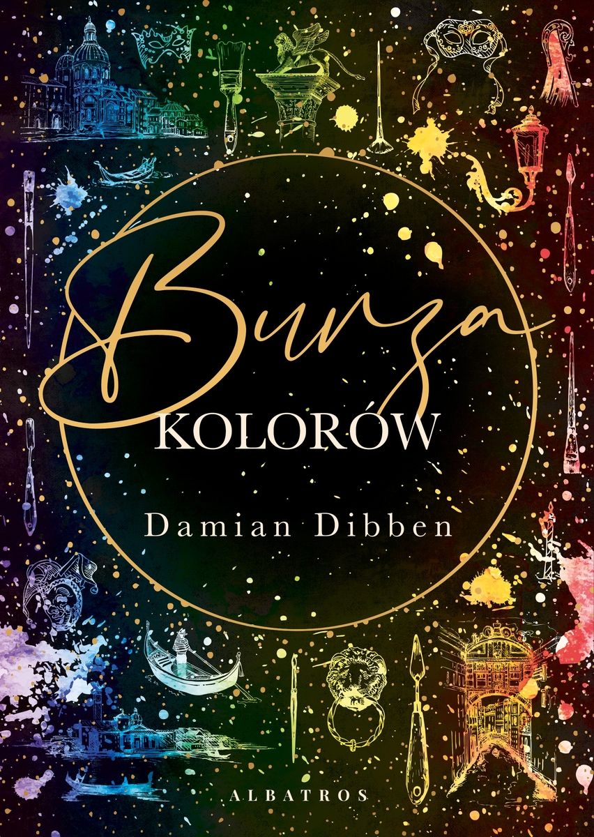 Kniha Burza kolorów Dibben Damian