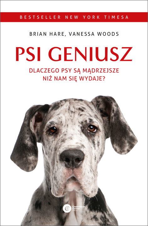 Kniha Psi geniusz. Dlaczego psy są mądrzejsze niż nam się wydaje? wyd. 2023 Brian Hare