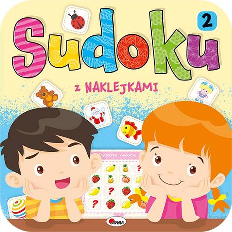 Книга Sudoku z naklejkami 2 Opracowanie zbiorowe