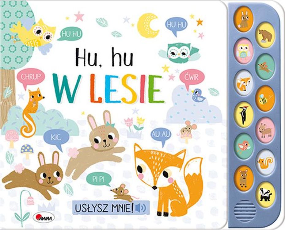 Knjiga Hu hu w lesie. Usłysz mnie Opracowanie zbiorowe