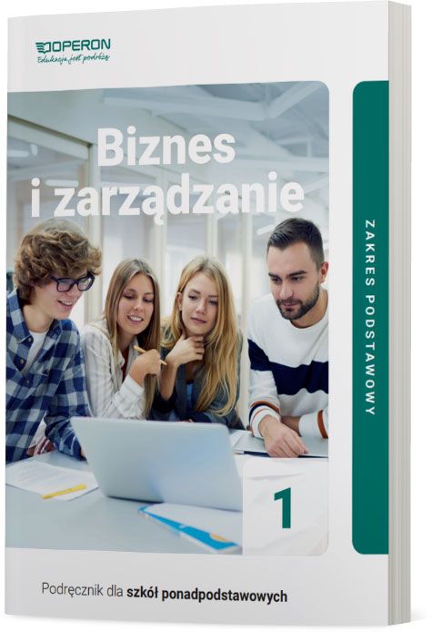 Kniha Biznes i zarządzanie podręcznik 1 liceum zakres podstawowy Jarosław Korba
