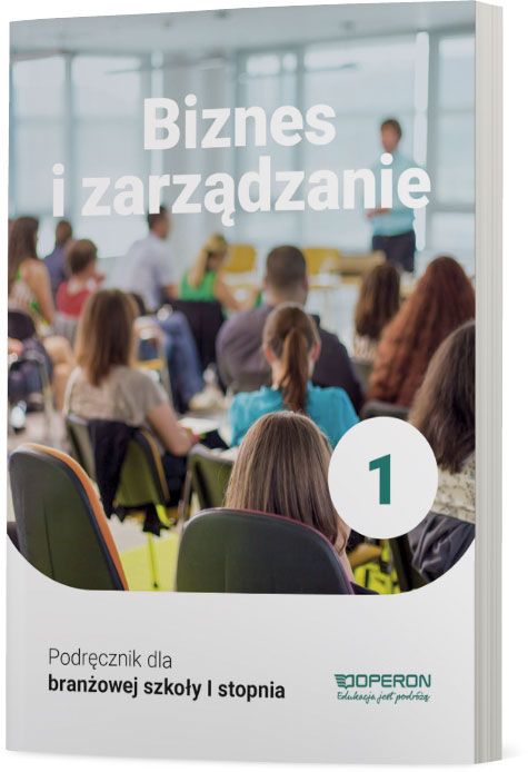 Book Biznes i zarządzanie podręcznik 1 szkoła branżowa Jarosław Korba