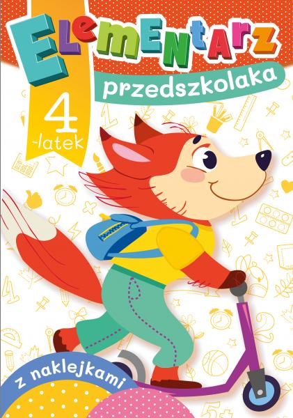 Kniha 4-latek. Elementarz przedszkolaka Dorota Krassowska