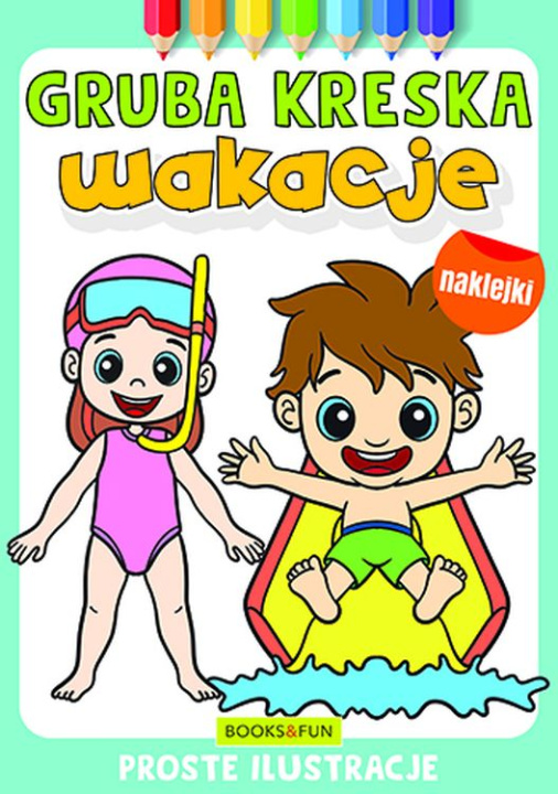 Buch Wakacje. Gruba kreska Opracowanie zbiorowe