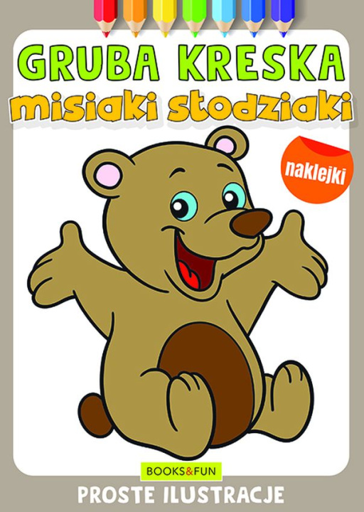 Knjiga Misiaki słodziaki. Gruba kreska Opracowanie zbiorowe
