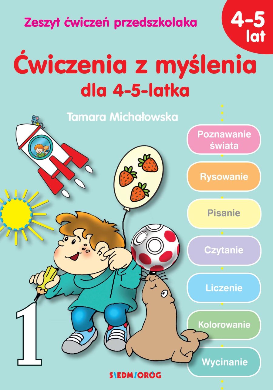 Книга Ćwiczenia z myślenia dla 4-5-latka Tamara Michałowska