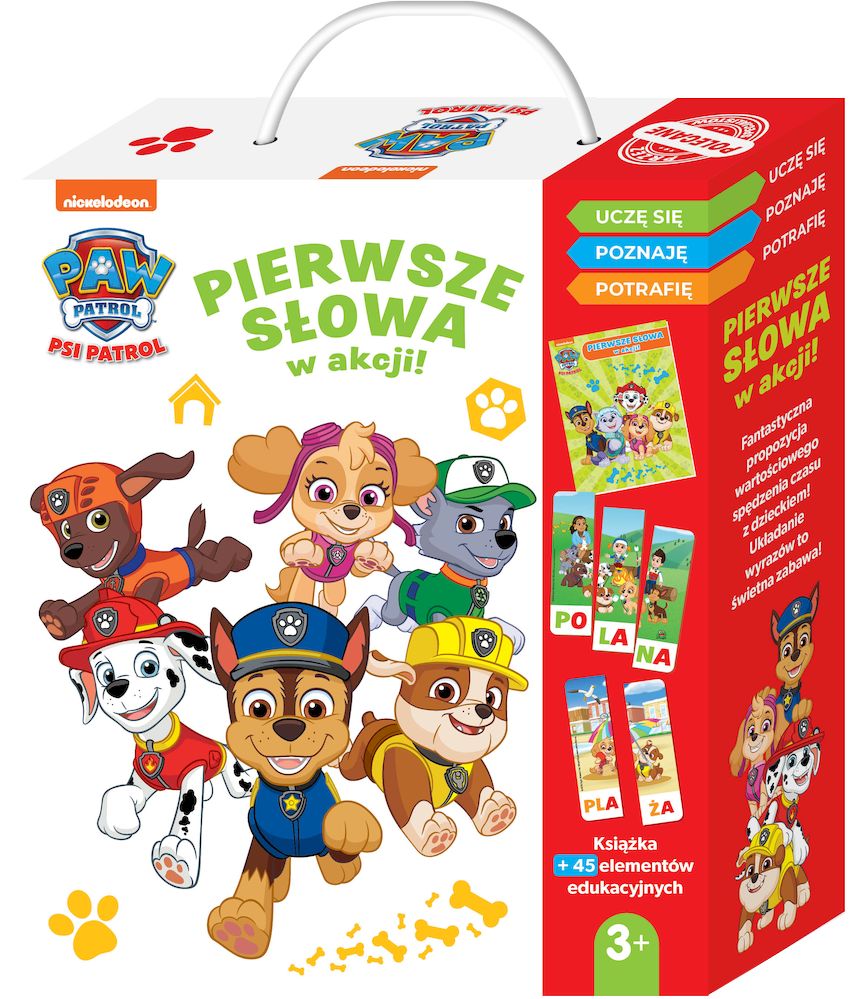 Книга Psi Patrol Pierwsze słowa w akcji! Opracowanie zbiorowe
