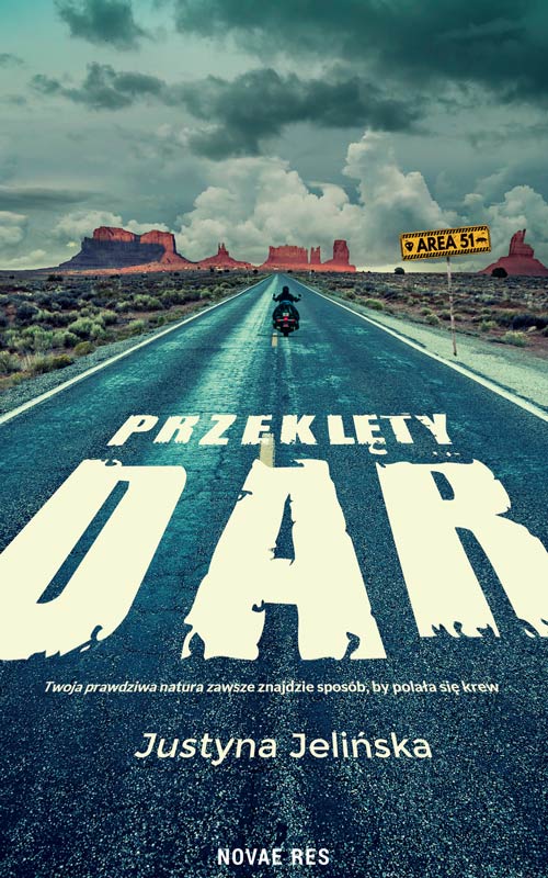 Knjiga Przeklęty dar Justyna Jelińska