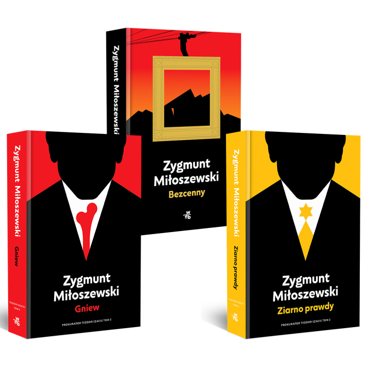 Kniha Pakiet Gniew / Bezcenny / Ziarno prawdy Zygmunt Miłoszewski