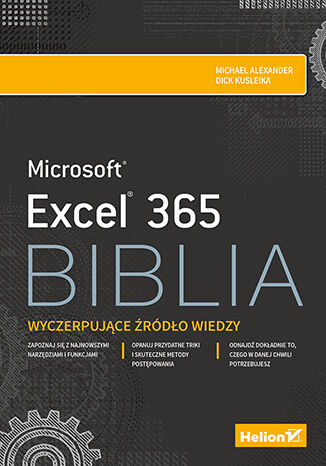 Kniha Excel 365. Biblia Michael Alexander