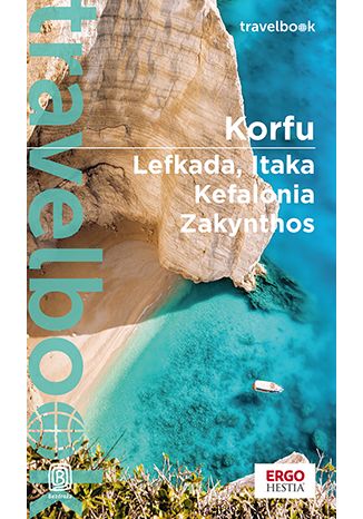 Carte Korfu. Lefkada, Itaka, Kefalonia, Zakynthos. Travelbook wyd. 2023 Mikołaj Korwin-Kochanowski