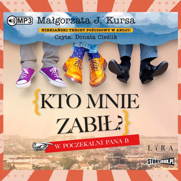 Kniha CD MP3 Kto mnie zabił? W poczekalni Pana B Małgorzata J. Kursa