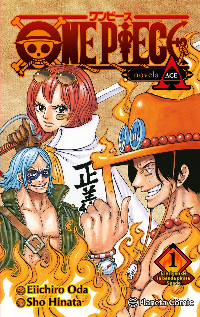 Книга ONE PIECE: PORTGAS ACE Nº 01/02 (NOVELA) ODA