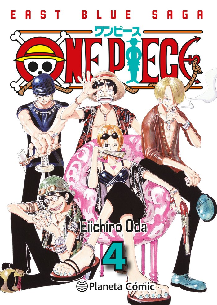 Könyv ONE PIECE Nº 04 (NE) ODA