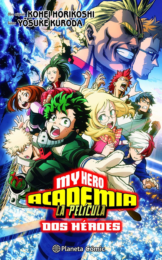 Libro MY HERO ACADEMIA: DOS HEROES ANIME COMIC HORIKOSHI